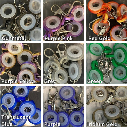 Straw Charm Clasp (Attach any keychain or charm) Tumbler Charm Topper