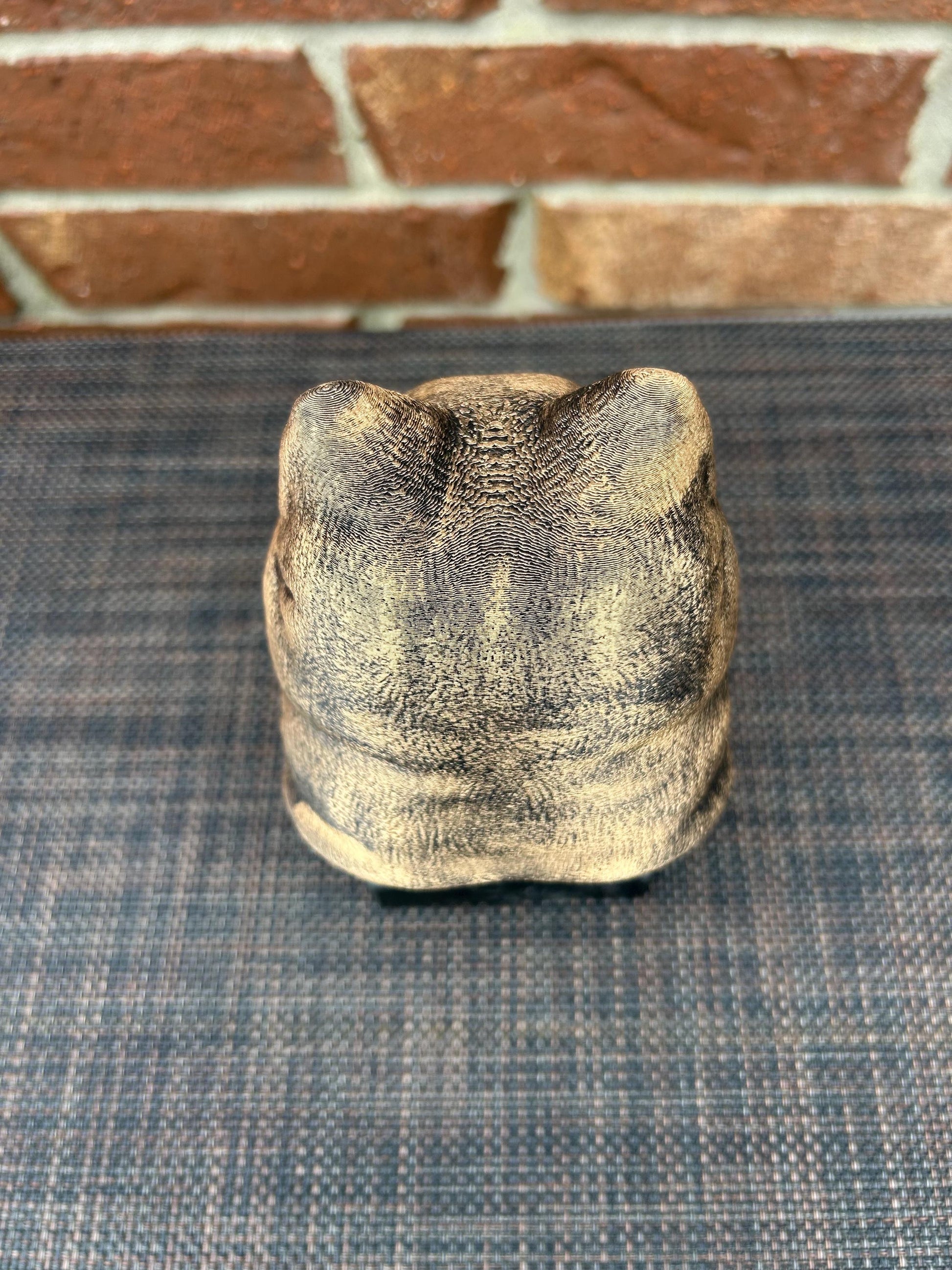 Pomeranian Bust - Hand-Painted, Customizable, 3D Printed