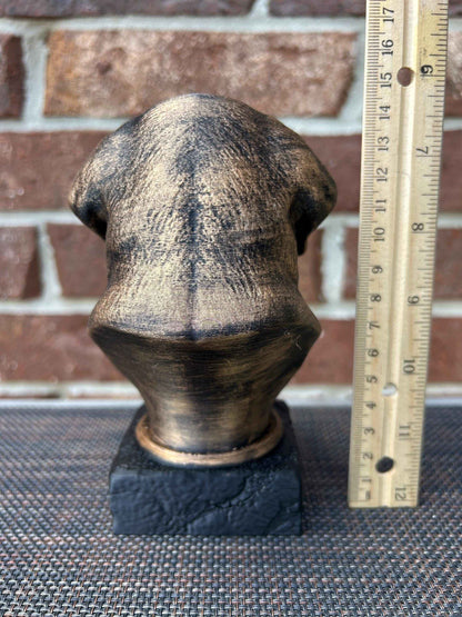 Golden Retriever Bust  - Hand-Painted, Customizable, 3D Printed