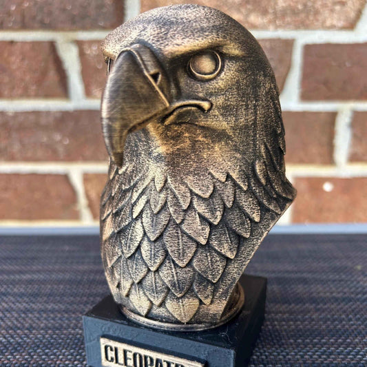 Eagle Bust  - Hand-Painted, Customizable, 3D Printed