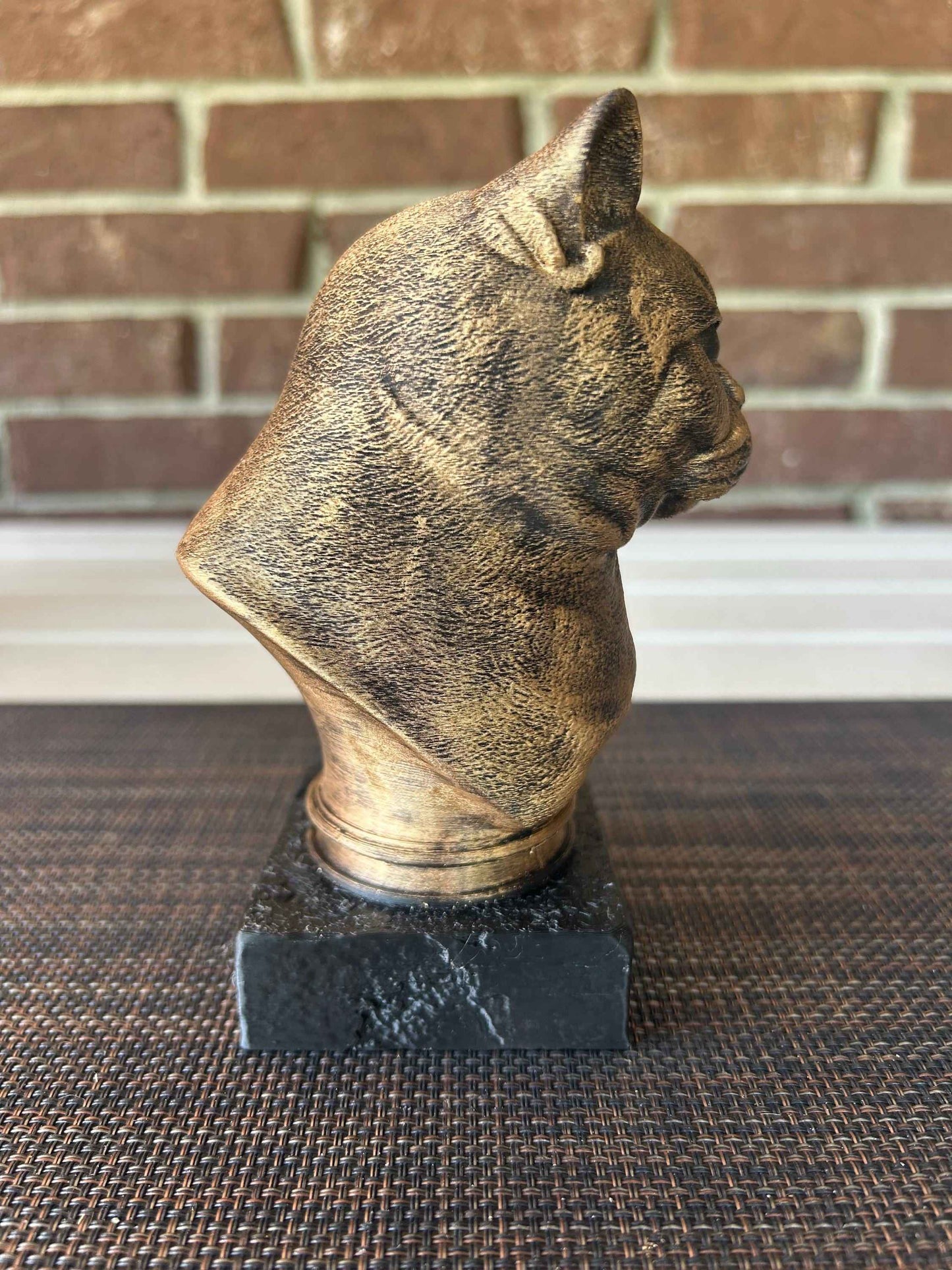 British Shorthair Bust  - Hand-Painted, Customizable, 3D Printed