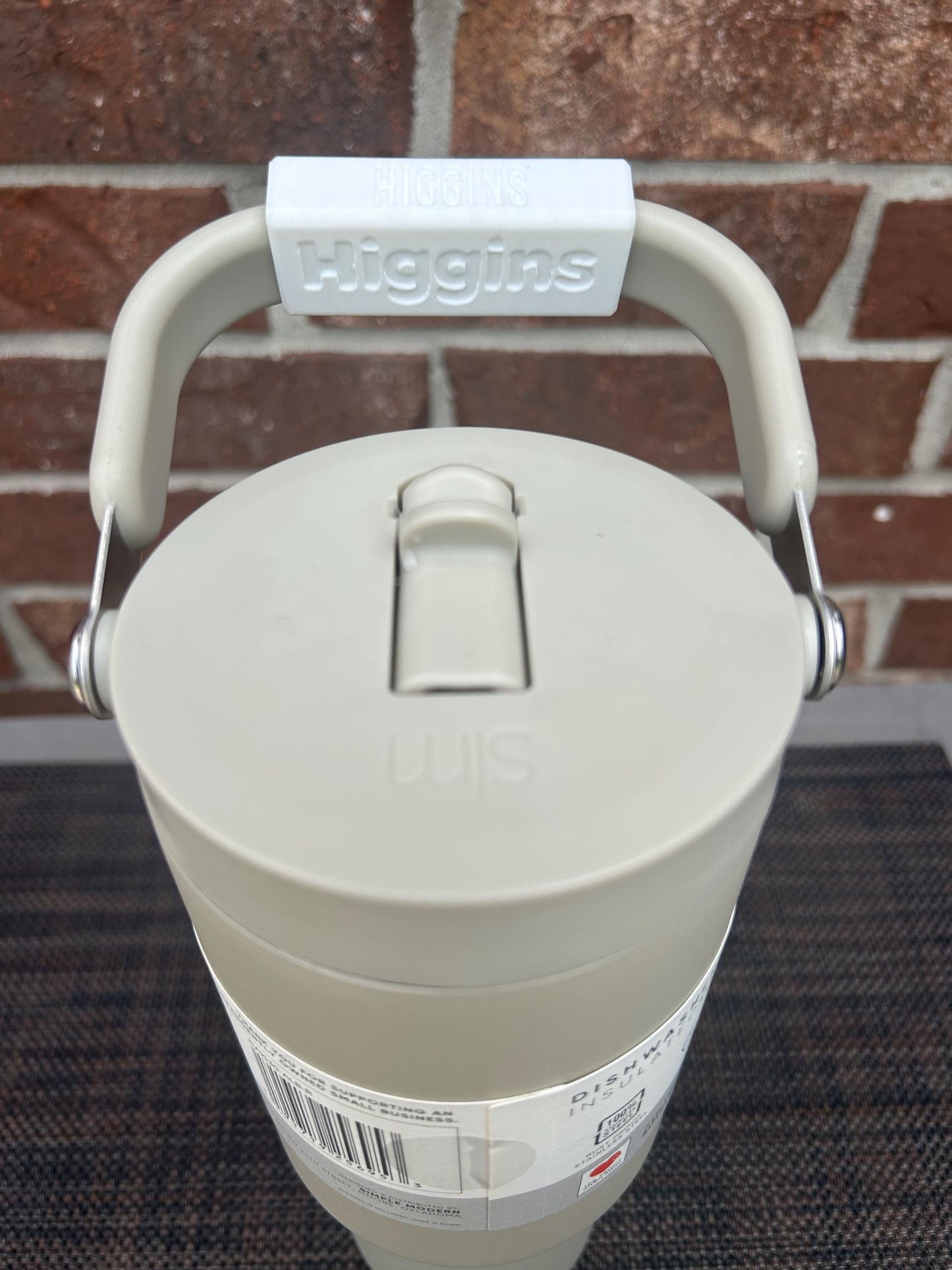 Simple MODERN Tumbler Handle - 30 oz TREK PIVOT, Must have movable handle as shown for Tumbler Handle Name Tag