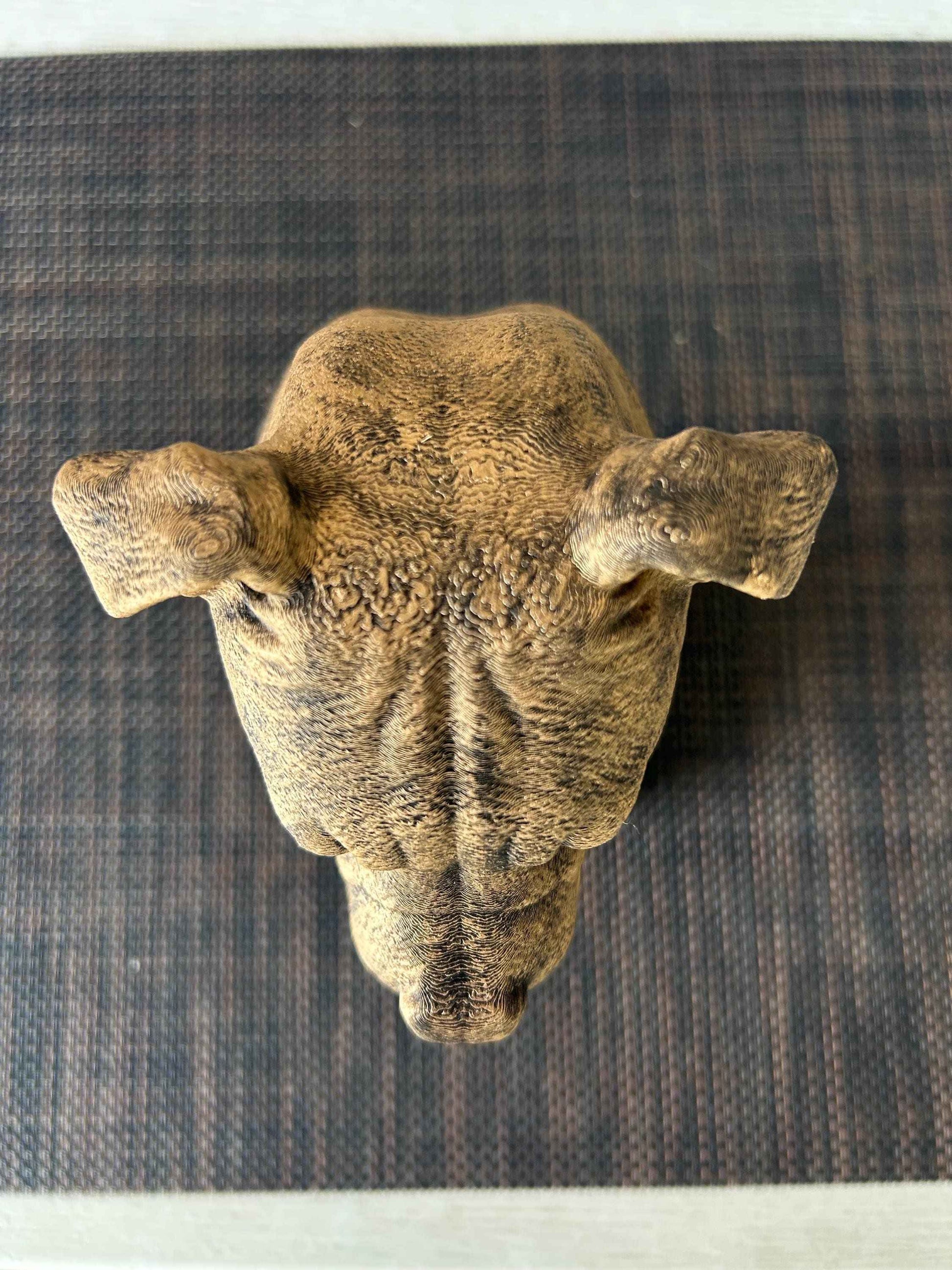 Staffordshire Bull Terrier Bust  - Hand-Painted, Customizable, 3D Printed