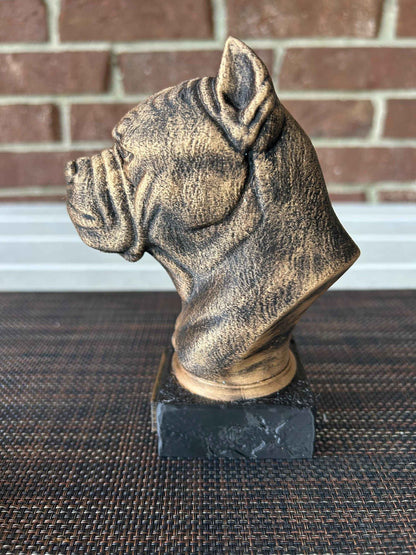 Cane Corso Bust  - Hand-Painted, Customizable, 3D Printed