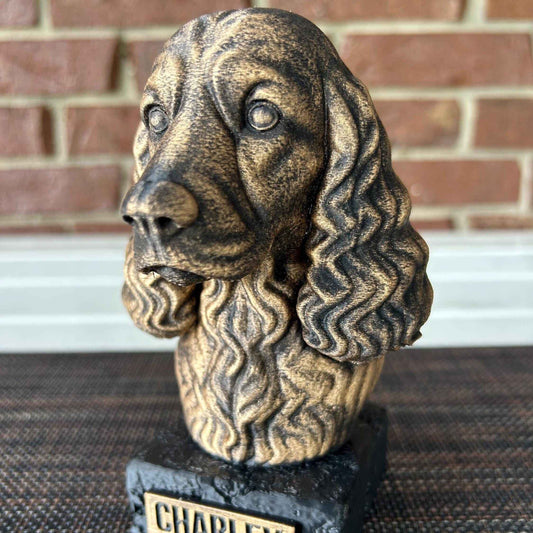 Cocker Spaniel  - Hand-Painted, Customizable, 3D Printed