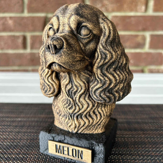 Cavalier King Charles Spaniel  - Hand-Painted, Customizable, 3D Printed