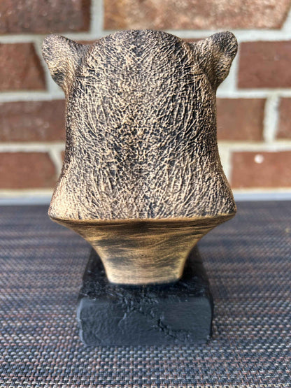Jaguar Bust  - Hand-Painted, Customizable, 3D Printed