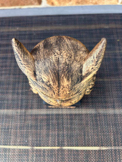 Owl Bust  - Hand-Painted, Customizable, 3D Printed