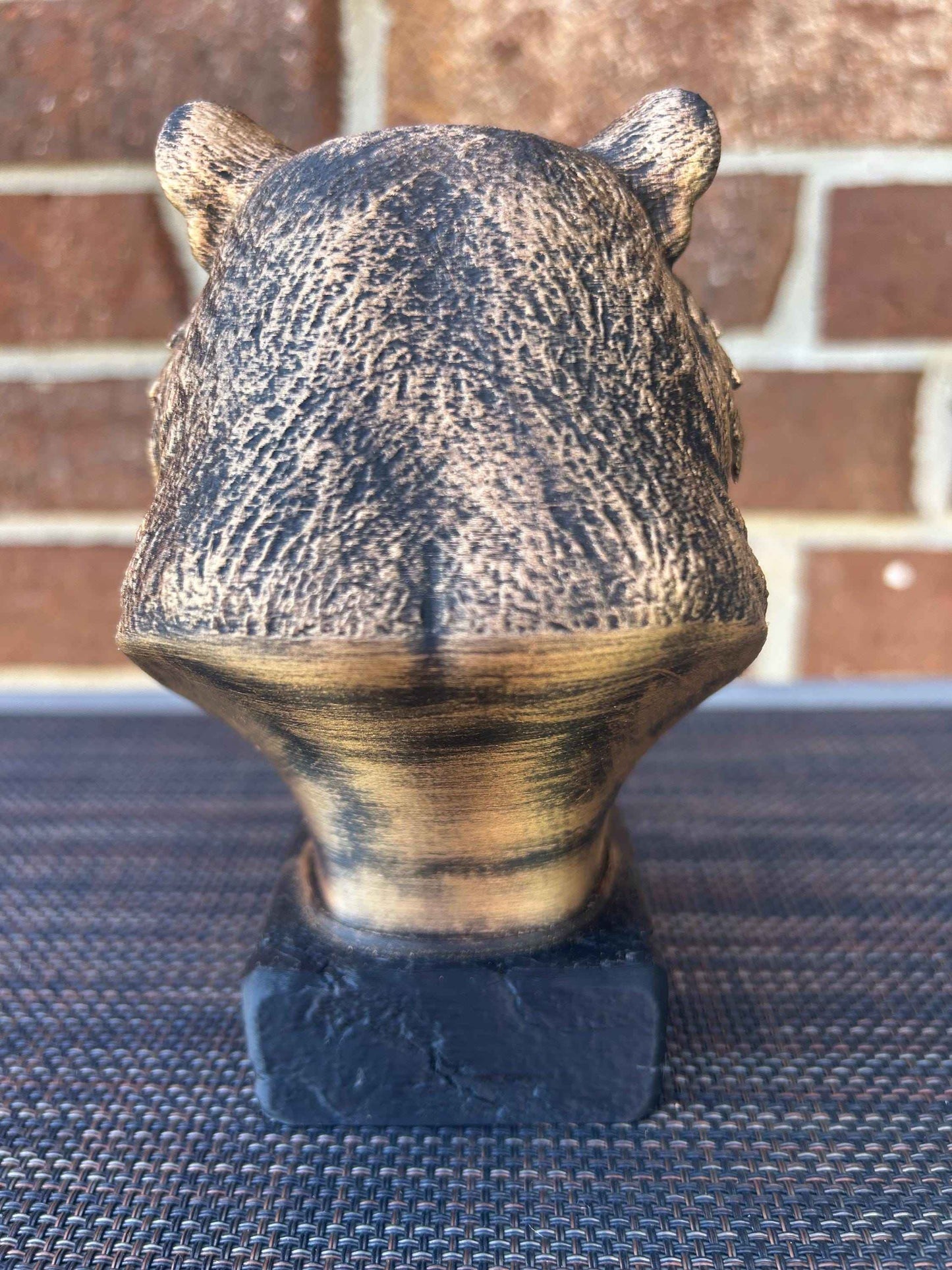 Tiger Bust  - Hand-Painted, Customizable, 3D Printed