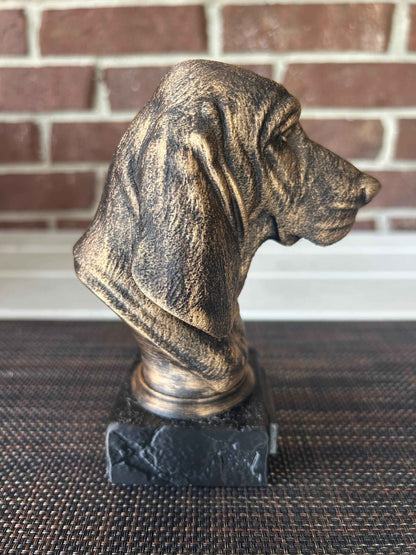 Basset Hound - Hand-Painted, Customizable, 3D Printed