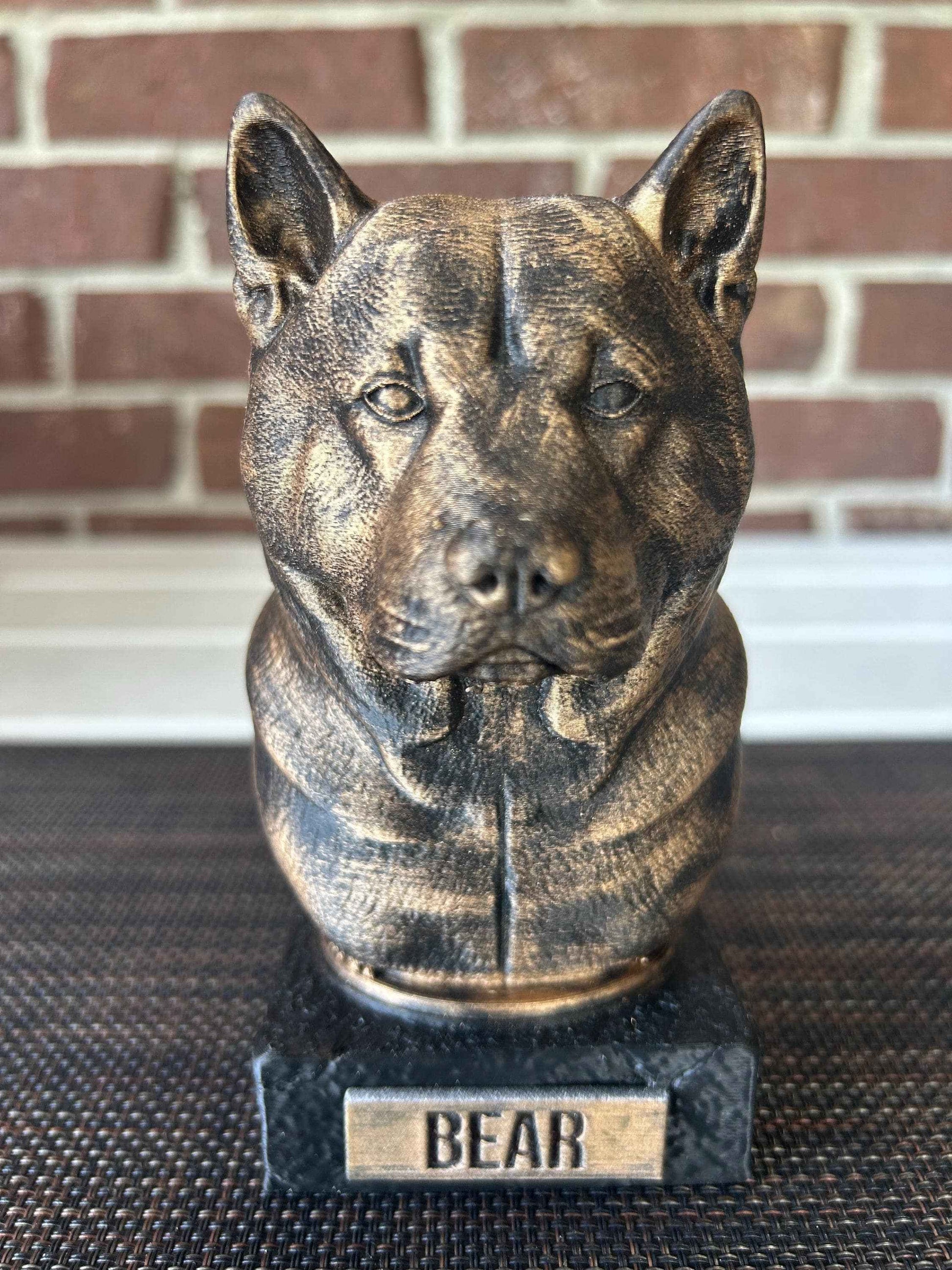 Akita - Hand-Painted, Customizable, 3D Printed