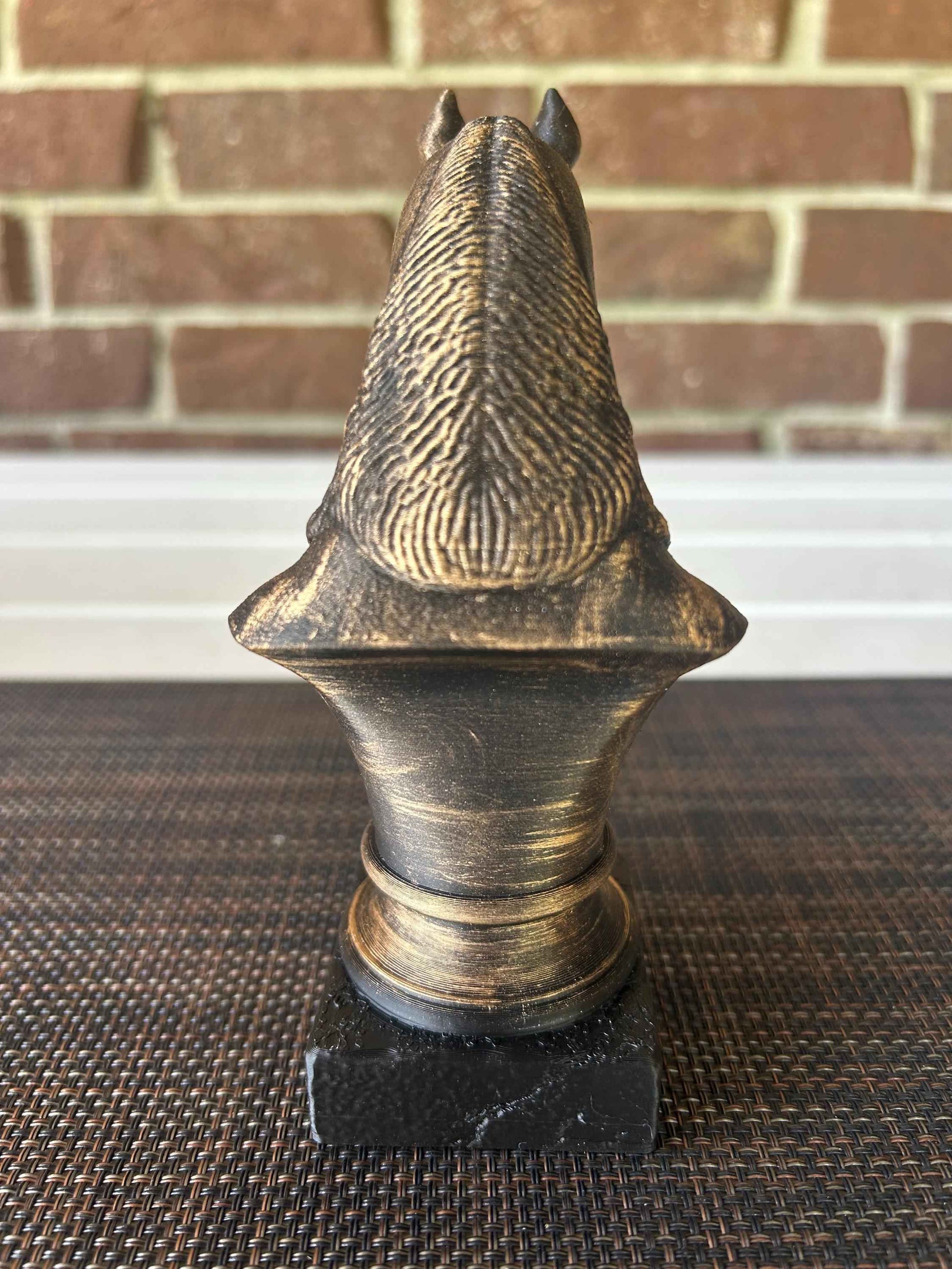 Horse Bust  - Hand-Painted, Customizable, 3D Printed
