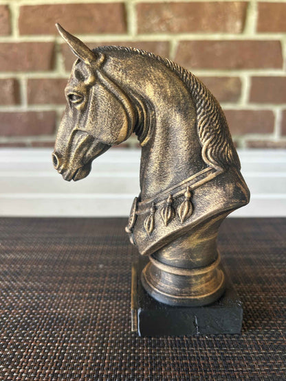 Horse Bust  - Hand-Painted, Customizable, 3D Printed