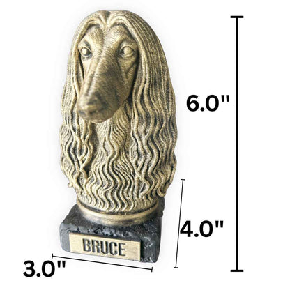 Afghan Hound - Hand-Painted, Customizable, 3D Printed