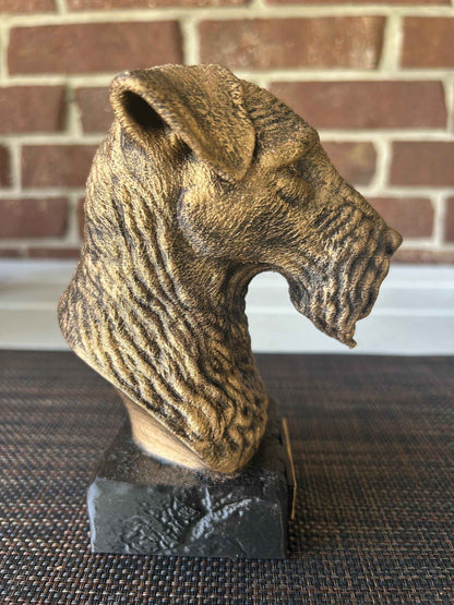 Kerry Blue Terrier - Hand-Painted, Customizable, 3D Printed