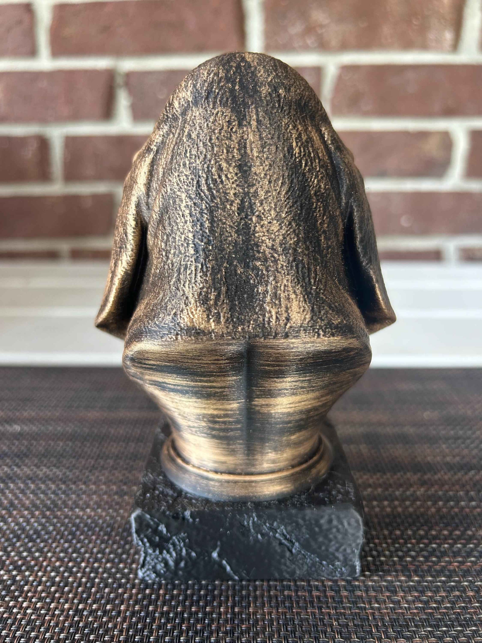 Basset Hound - Hand-Painted, Customizable, 3D Printed