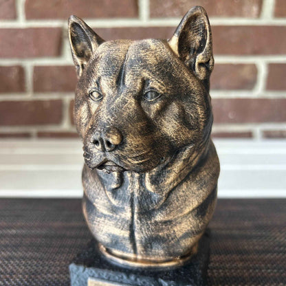 Akita - Hand-Painted, Customizable, 3D Printed