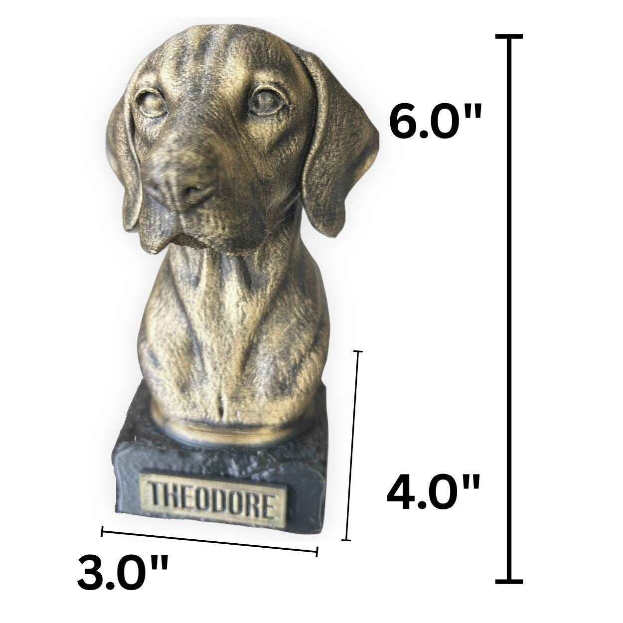 Hungarian Vizsla - Hand-Painted, Customizable, 3D Printed