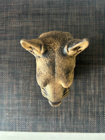Schnauzer- Hand-Painted, Customizable, 3D Printed, Pet Memorial