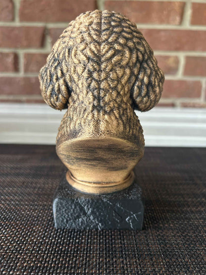 Labradoodle - Hand-Painted, Customizable, 3D Printed