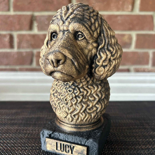 Labradoodle - Hand-Painted, Customizable, 3D Printed