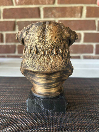 Bernese Mountain Bust  - Hand-Painted, Customizable, 3D Printed