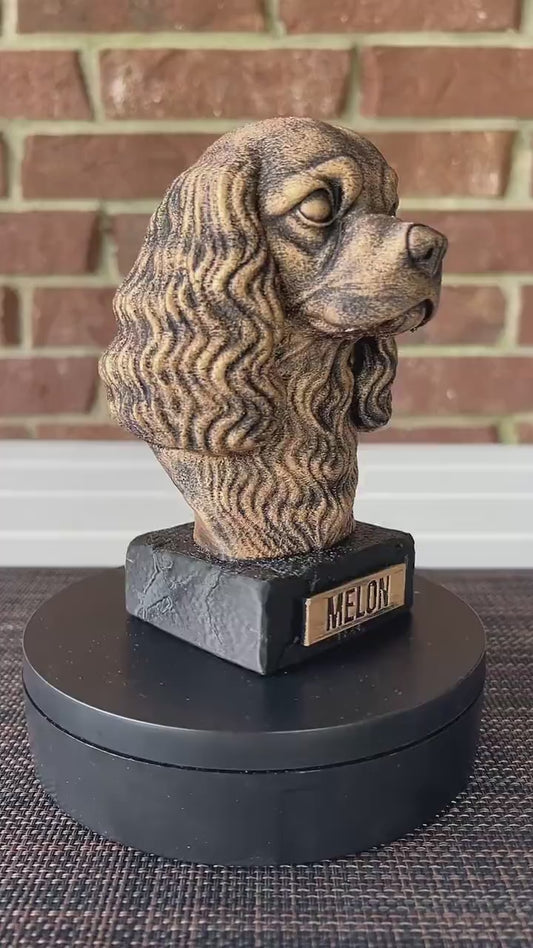 Cavalier King Charles Spaniel  - Hand-Painted, Customizable, 3D Printed