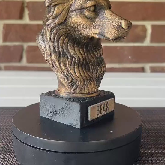 Border Collie  - Hand-Painted, Customizable, 3D Printed