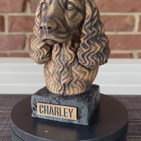 Cocker Spaniel  - Hand-Painted, Customizable, 3D Printed