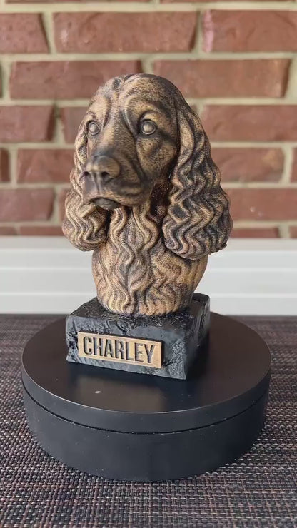 Cocker Spaniel  - Hand-Painted, Customizable, 3D Printed