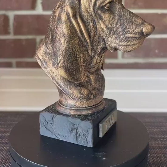 Basset Hound - Hand-Painted, Customizable, 3D Printed