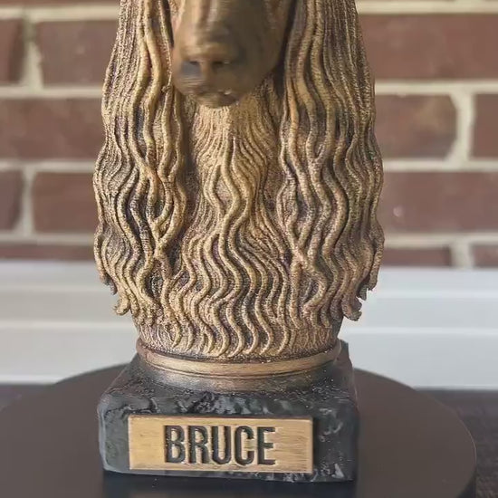 Afghan Hound - Hand-Painted, Customizable, 3D Printed
