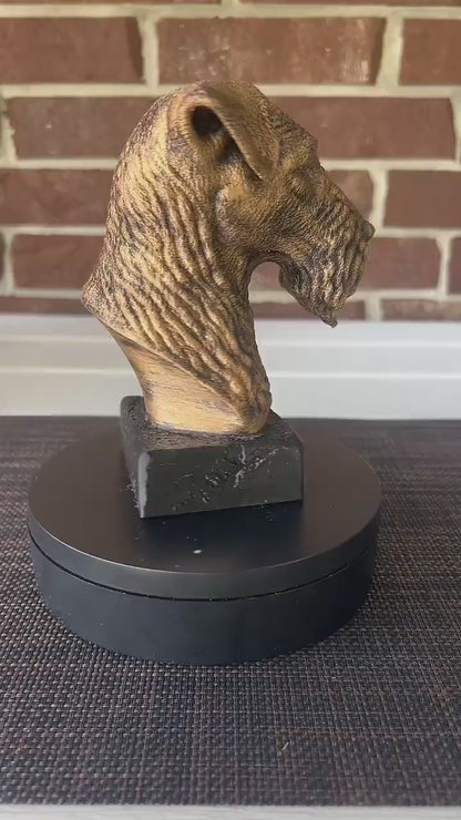 Kerry Blue Terrier - Hand-Painted, Customizable, 3D Printed