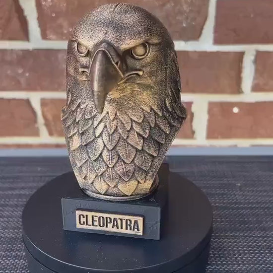 Eagle Bust  - Hand-Painted, Customizable, 3D Printed