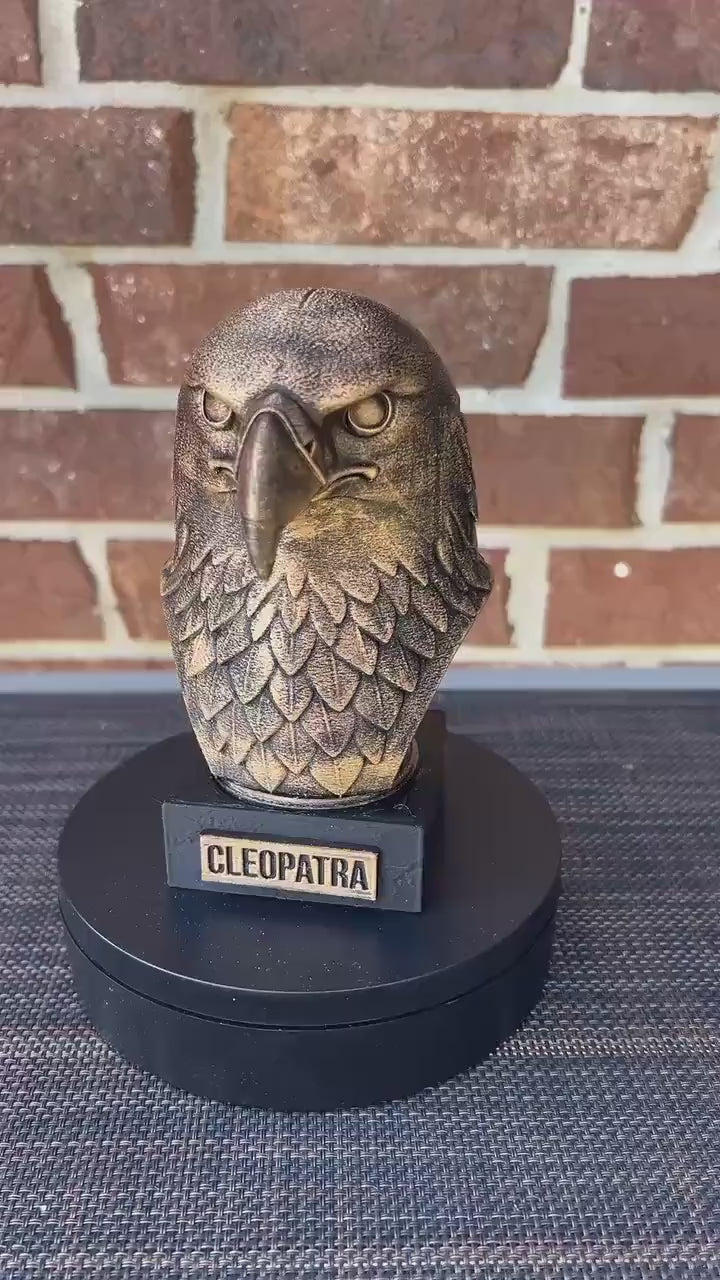 Eagle Bust  - Hand-Painted, Customizable, 3D Printed