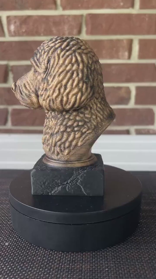 Labradoodle - Hand-Painted, Customizable, 3D Printed